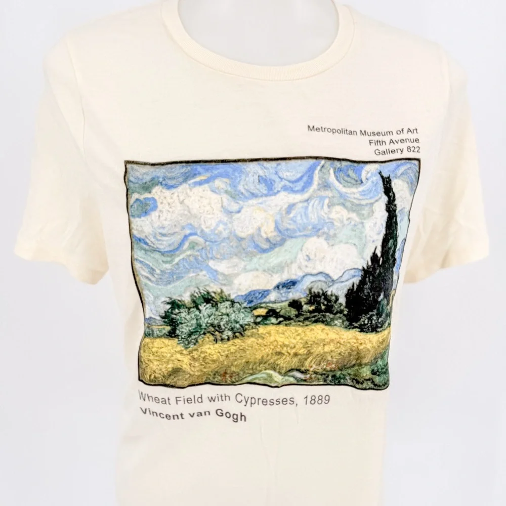 Swell Cream Van Gogh Art Tee - Picture 2 of 4